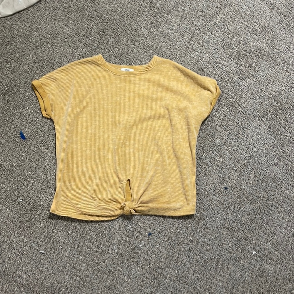 Yellow shirt